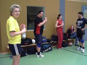 PSV Schwerin Abteilung VolleyballAuch Pausen gehören zum Spiel...