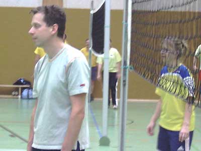 PSV Schwerin Abteilung VolleyballKai mit Blick zum Ball